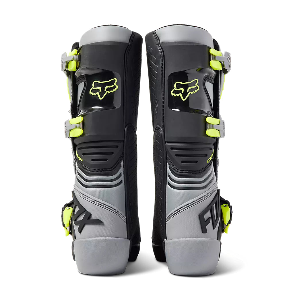 FOX Botas Moto Niño Comp Gris - Rideshop