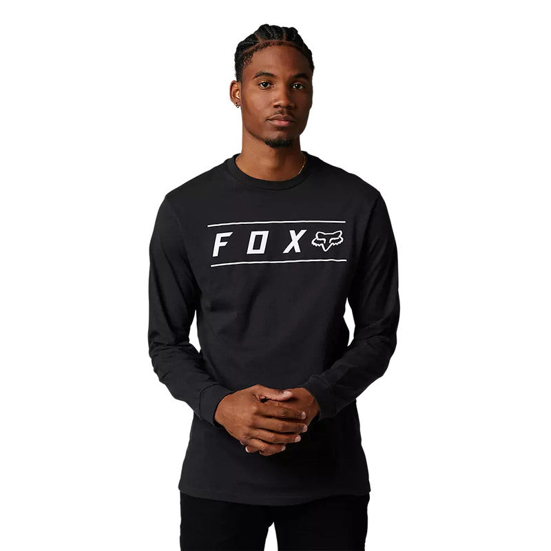 FOX Polera Lifestyle Manga Larga Pinnacle Premium Negro - Rideshop