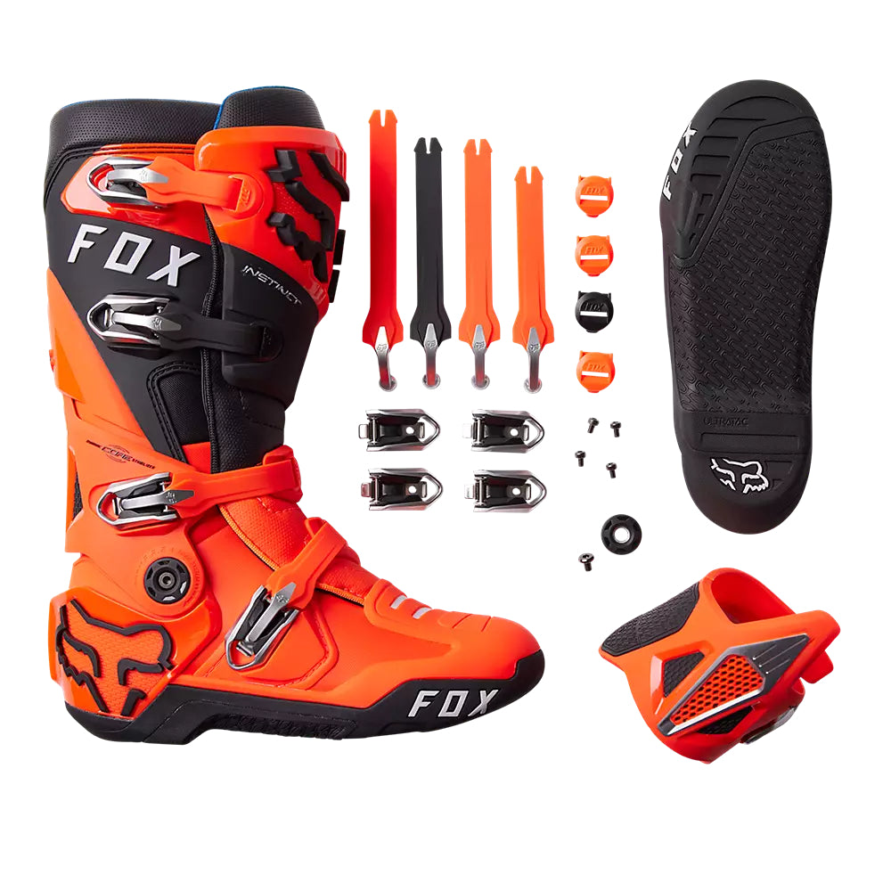 FOX Botas Moto Instinct Naranjo - Rideshop