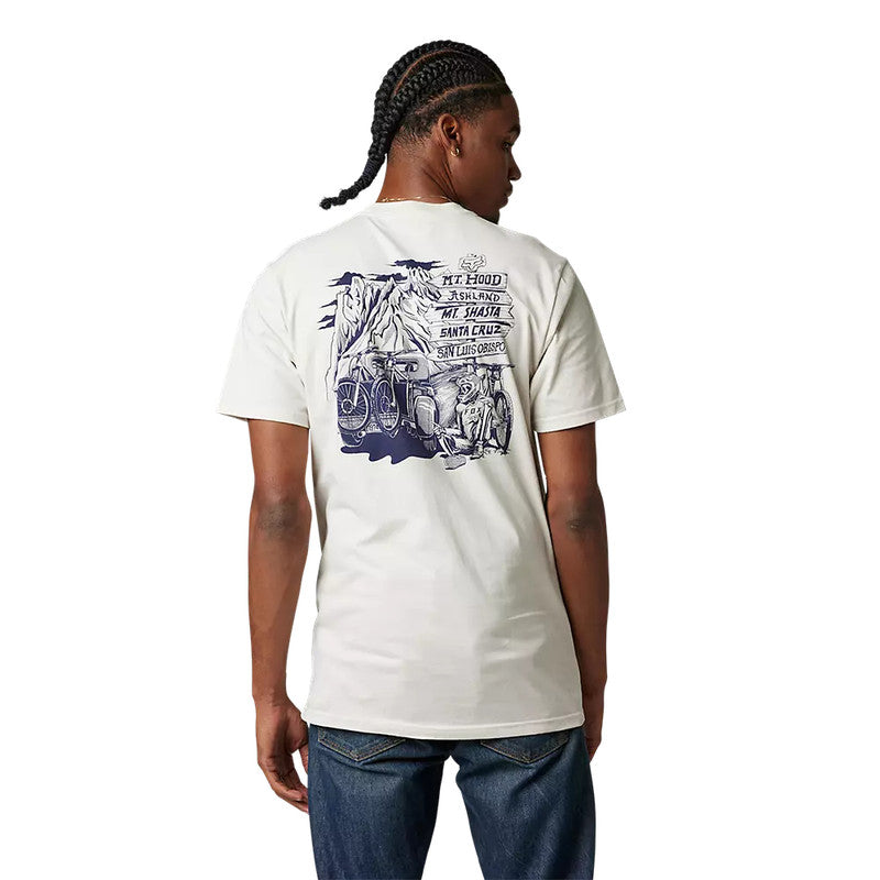 Polera Lifestyle Net New Blanco Fox - Rideshop