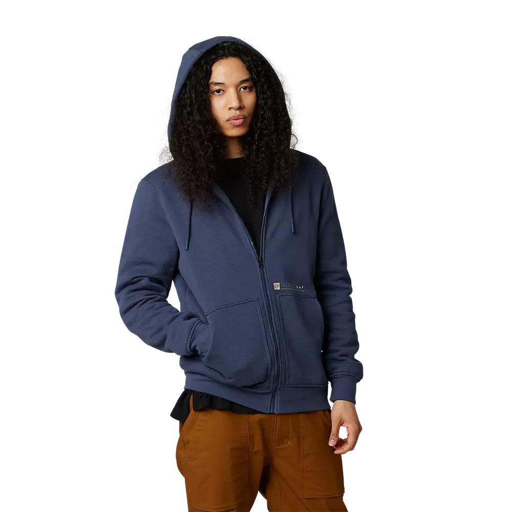 Poleron Lifestyle Geology Sasquatch Lined Azul Fox - Rideshop