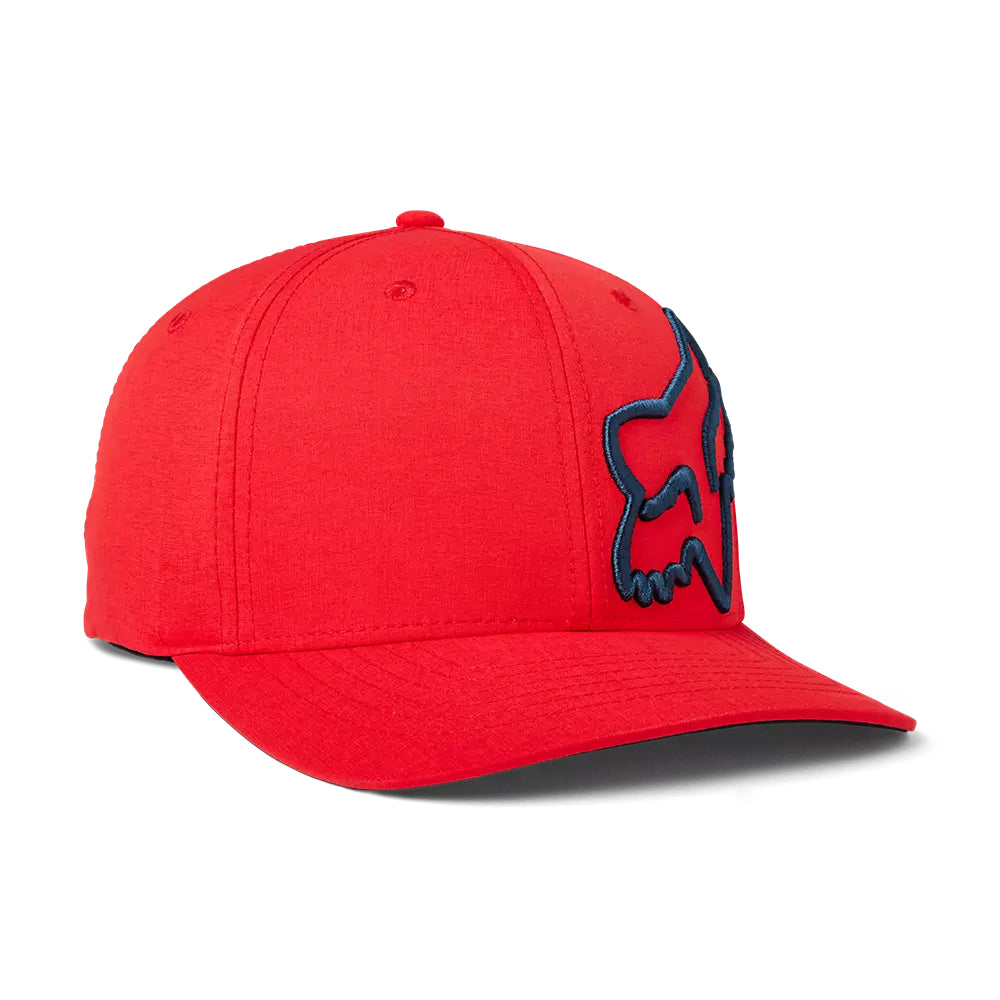 FOX Gorro Jockey Lifestyle Clouded Flexfit 2.0 Rojo - Rideshop