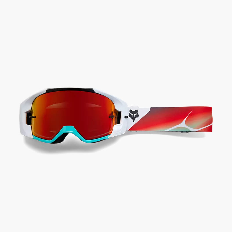 FOX Antiparra Moto Vue Syz Blanco/Rojo - Rideshop