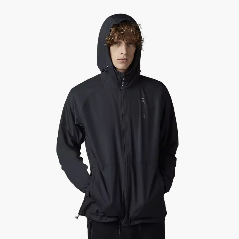 FOX Chaqueta Cortavientos Lifestyle Base Over Negro - Rideshop