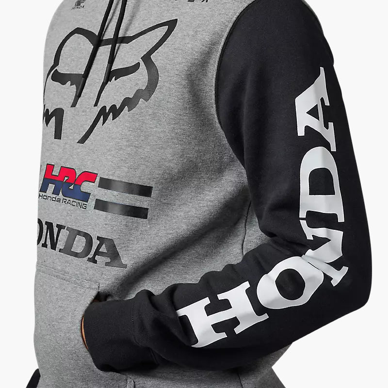 FOX Poleron Lifestyle X Honda Gris - Rideshop