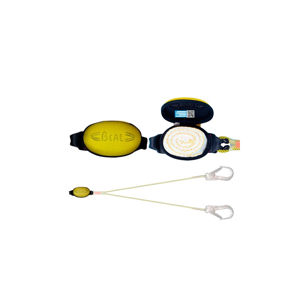 Cabo de Amarre Dynapro Air V Hook 1.5m Beal - Rideshop