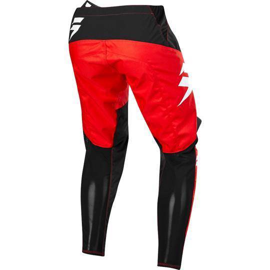 Pantalon Moto White York Rojo Shift - Rideshop