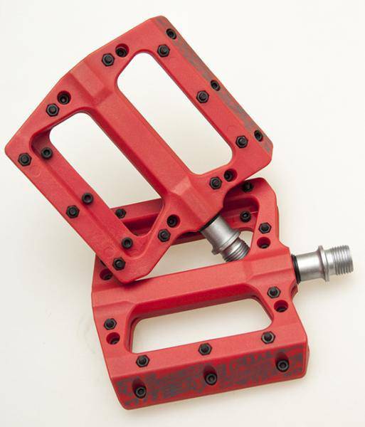 PEDAL FIRE EYE HOT CANDY PLASTICO ROJO - Rideshop