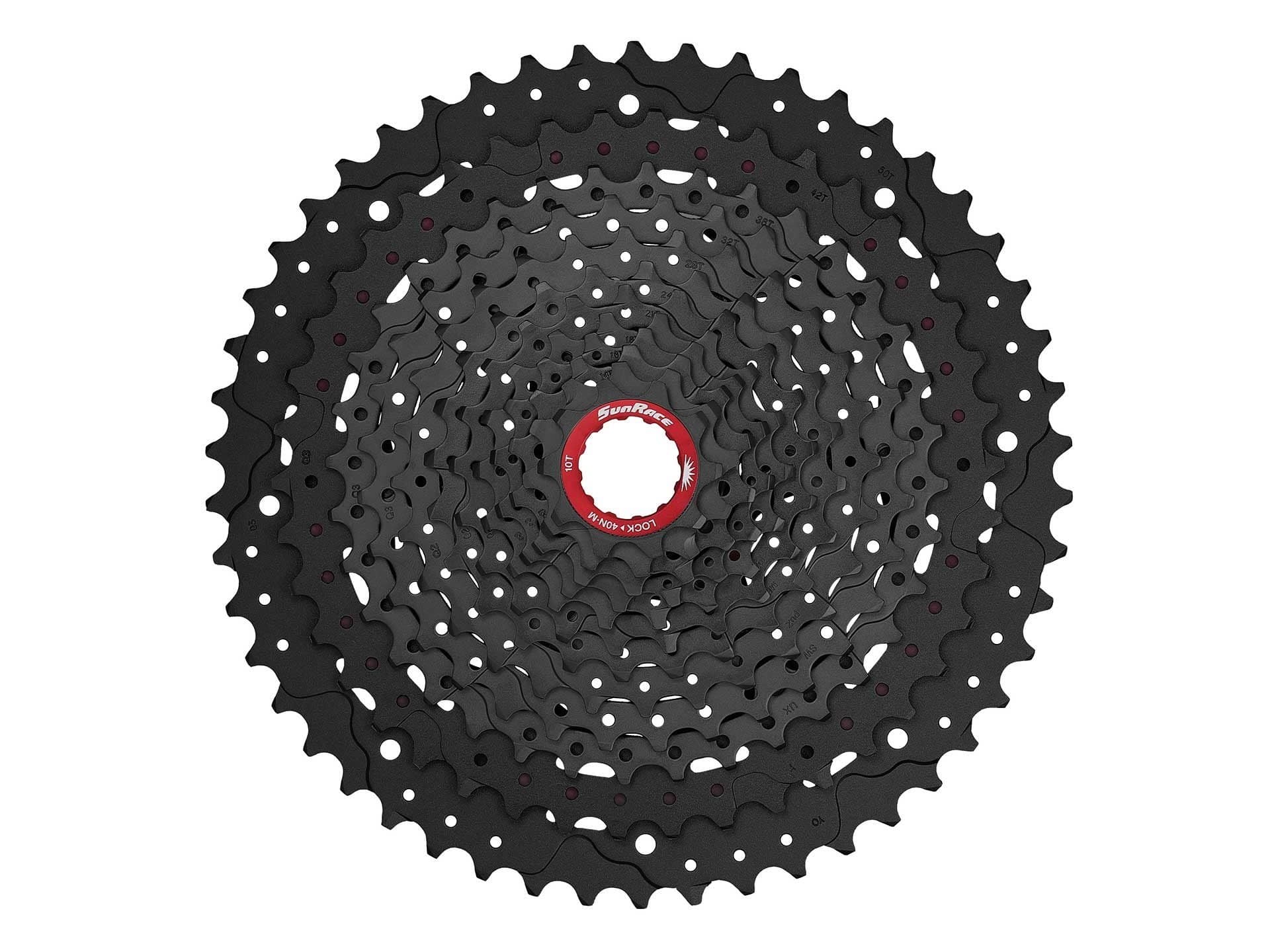Piñón MZ91X 12v 10-50T (XD) Negro SunRace