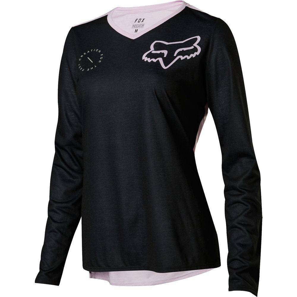 Polera Bicicleta Mujer Indicator Asym Lila Fox