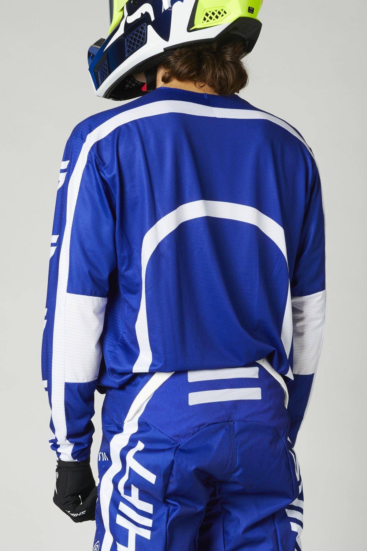 Polera Moto 3Lack Label Curv Azul Shift - Rideshop