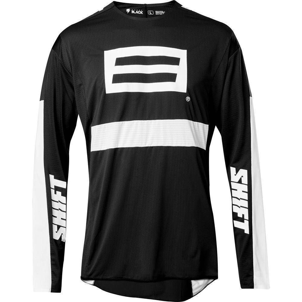 Polera Moto Black Label GI Fro Negro/Blanco Fox - Rideshop