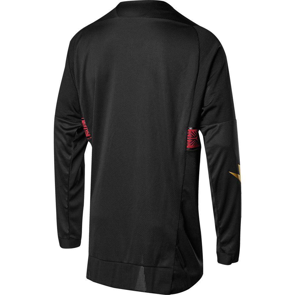 Polera Moto Black Label Muerte Negro Rojo Shift - Rideshop