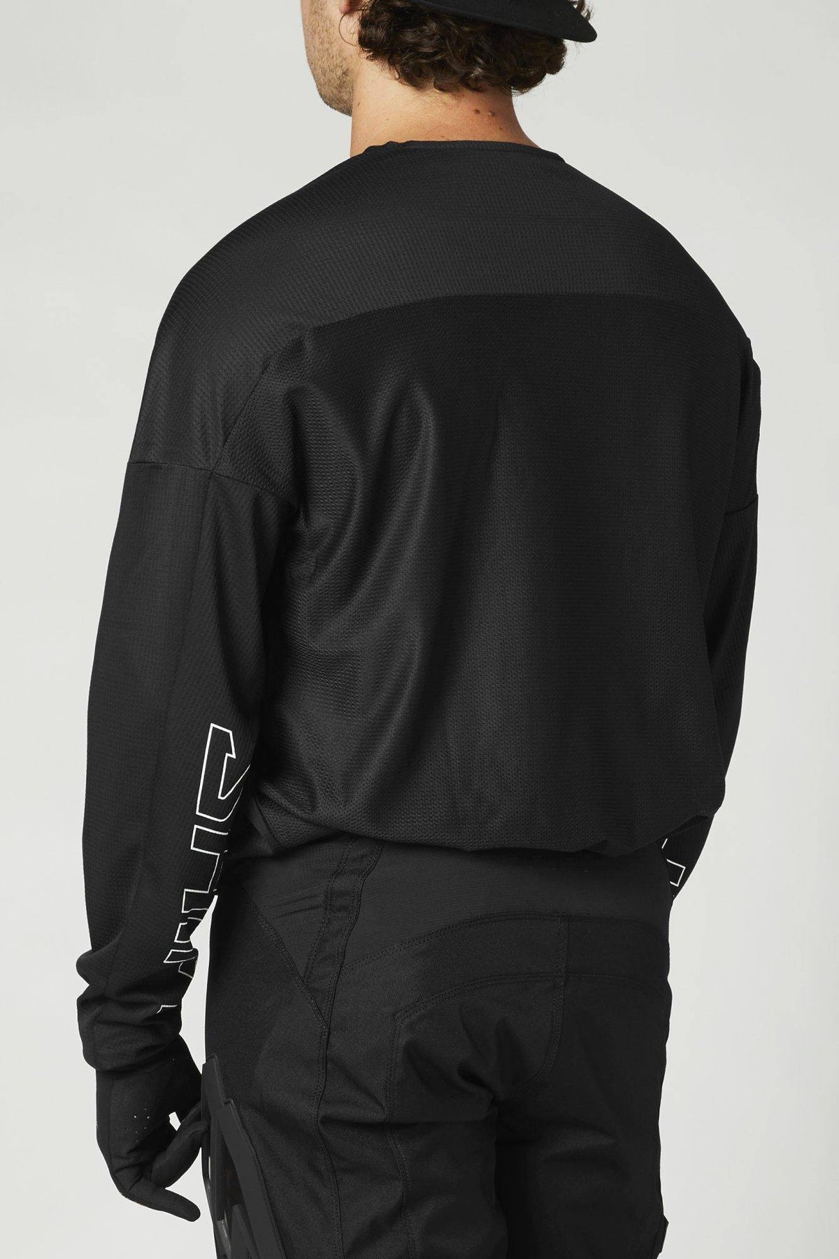 Polera Moto Whit3 Label Blak Negro/Dorado Shift - Rideshop