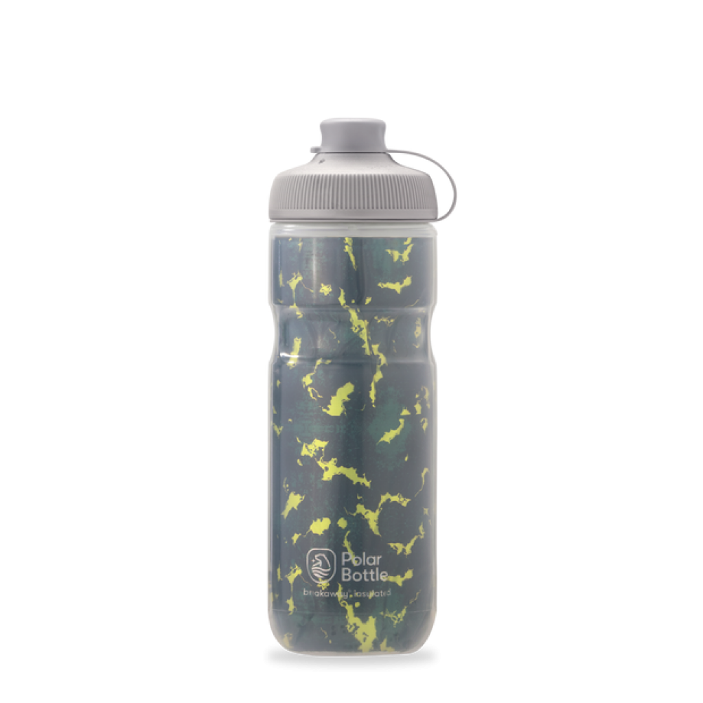 Polar Bottle Botella Breakaway® Muck Insulated 600Ml Slate Forest/Lightning - Rideshop