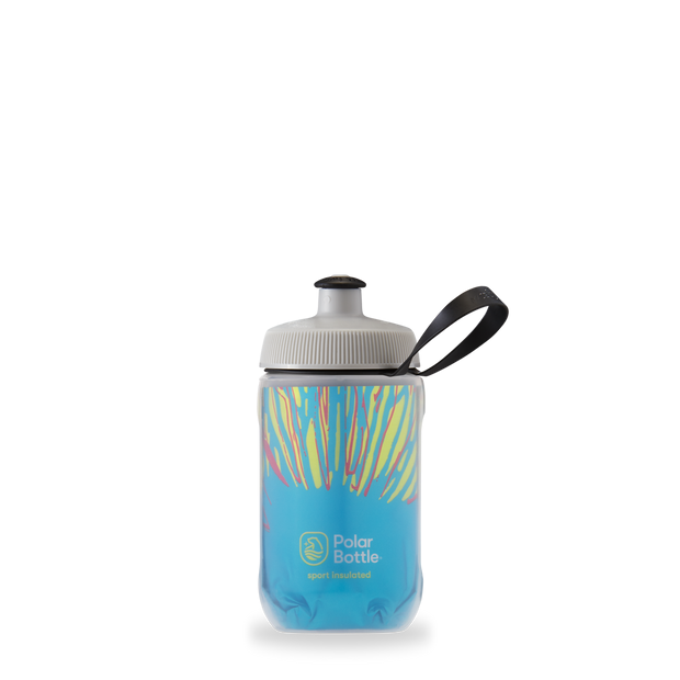 Polar Bottle Botella Kid'S Insulated Fireworks Azure Blue - Rideshop