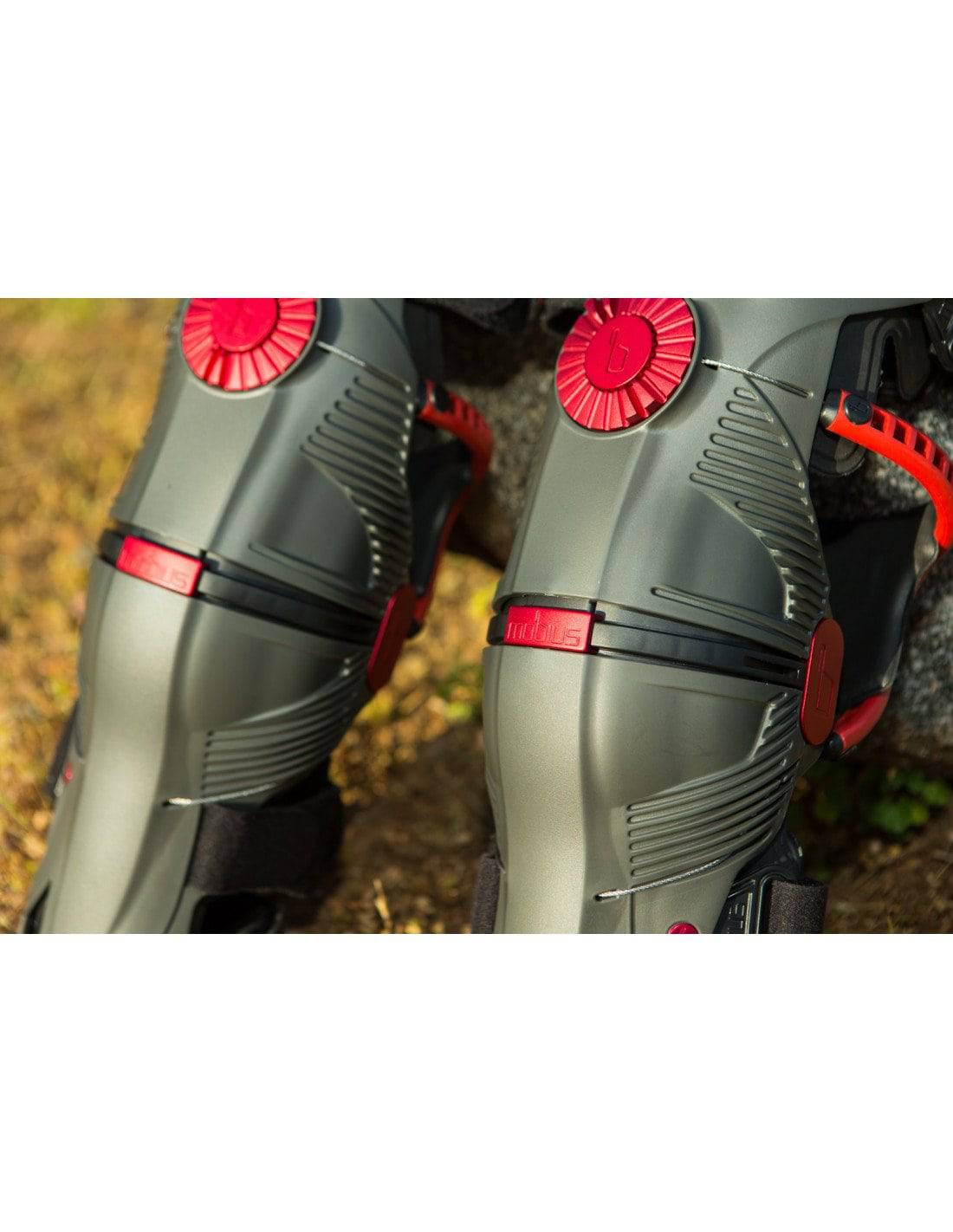 Rodilleras X8 Gris Mobius - Rideshop