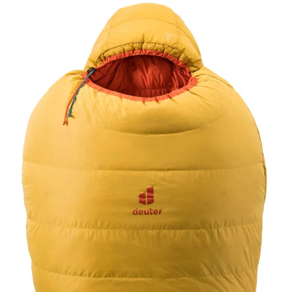 Deuter Saco De Dormir Astro Pro 1000 El / Zip Left Turmeric-Redwood - Rideshop