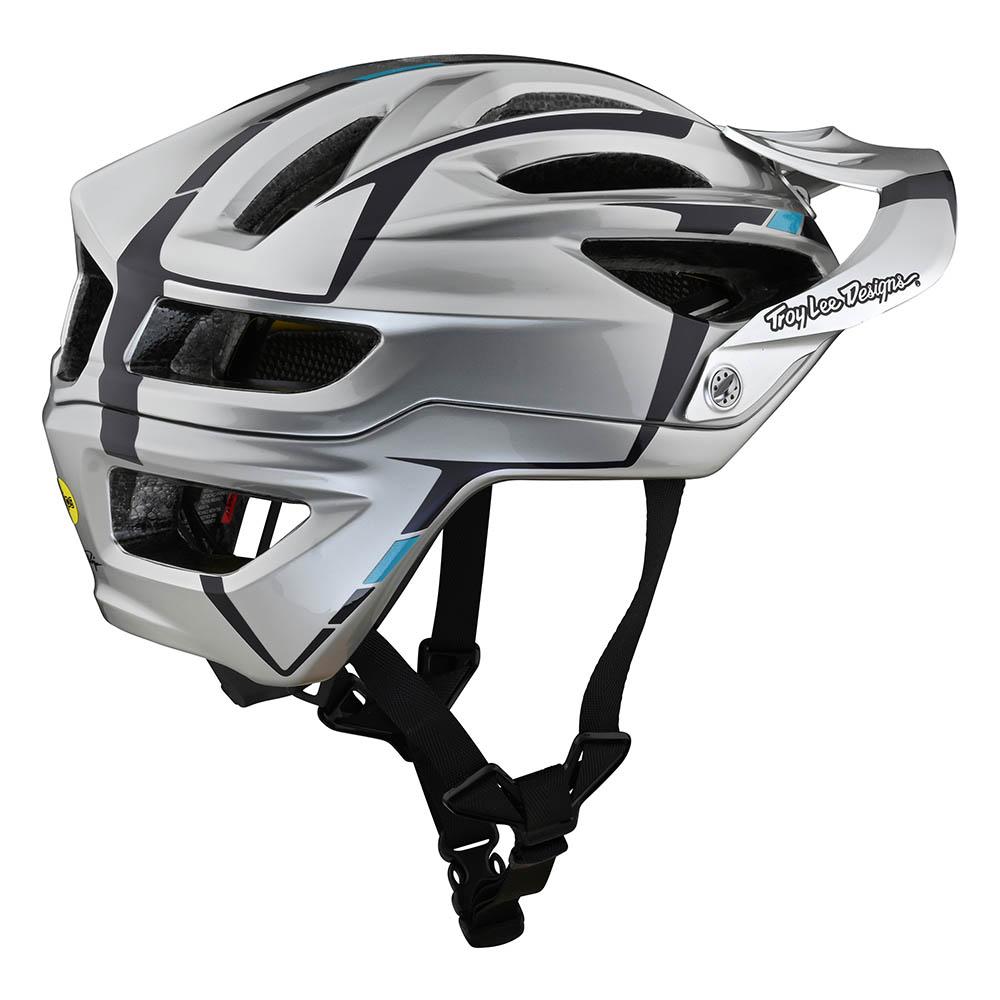 Casco de Bicicleta A2 Mips Silver Silver / Burgundy Troy Lee Designs - Rideshop