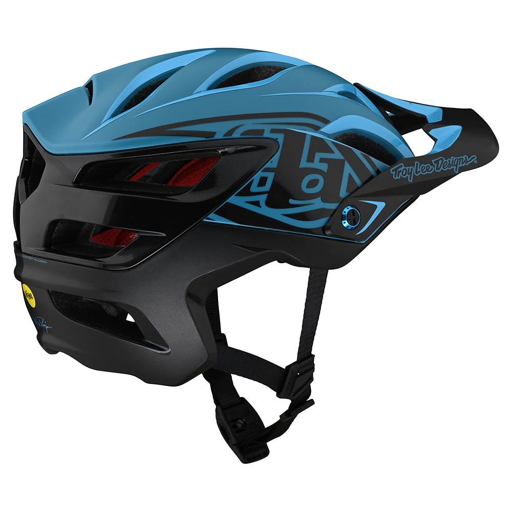 Casco de Bicicleta A3 Uno Cyan Blue Mips Troy Lee Designs - Rideshop