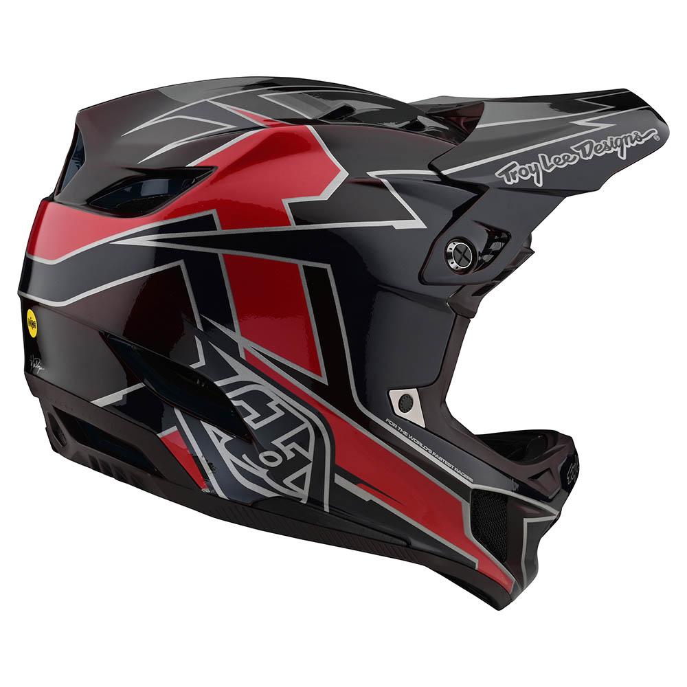 Casco de Bicicleta D4 Composite Graph Rojo Troy Lee Designs - Rideshop
