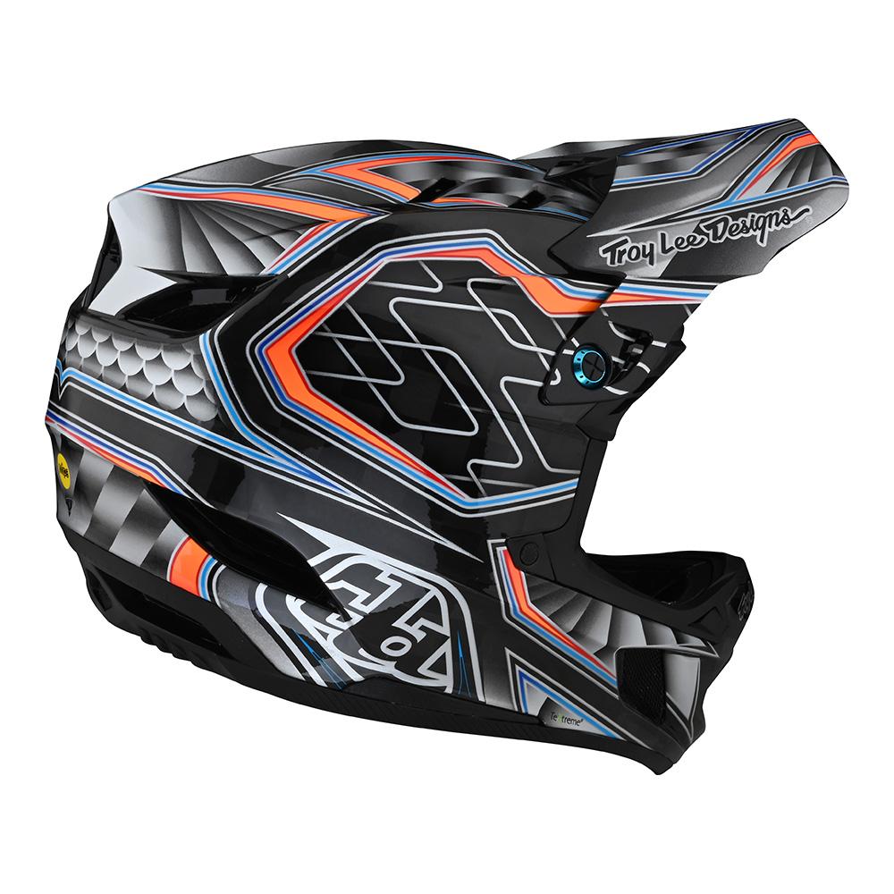 Casco D4 Carbon Lowrider Gray Mips Troy Lee Designs - Rideshop