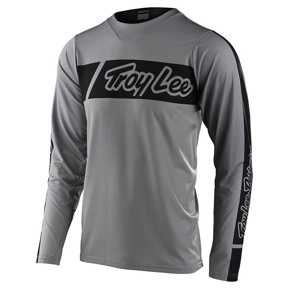 Polera de Bicicleta Skyline Air Ls Vox Gris Troy Lee Designs - Rideshop