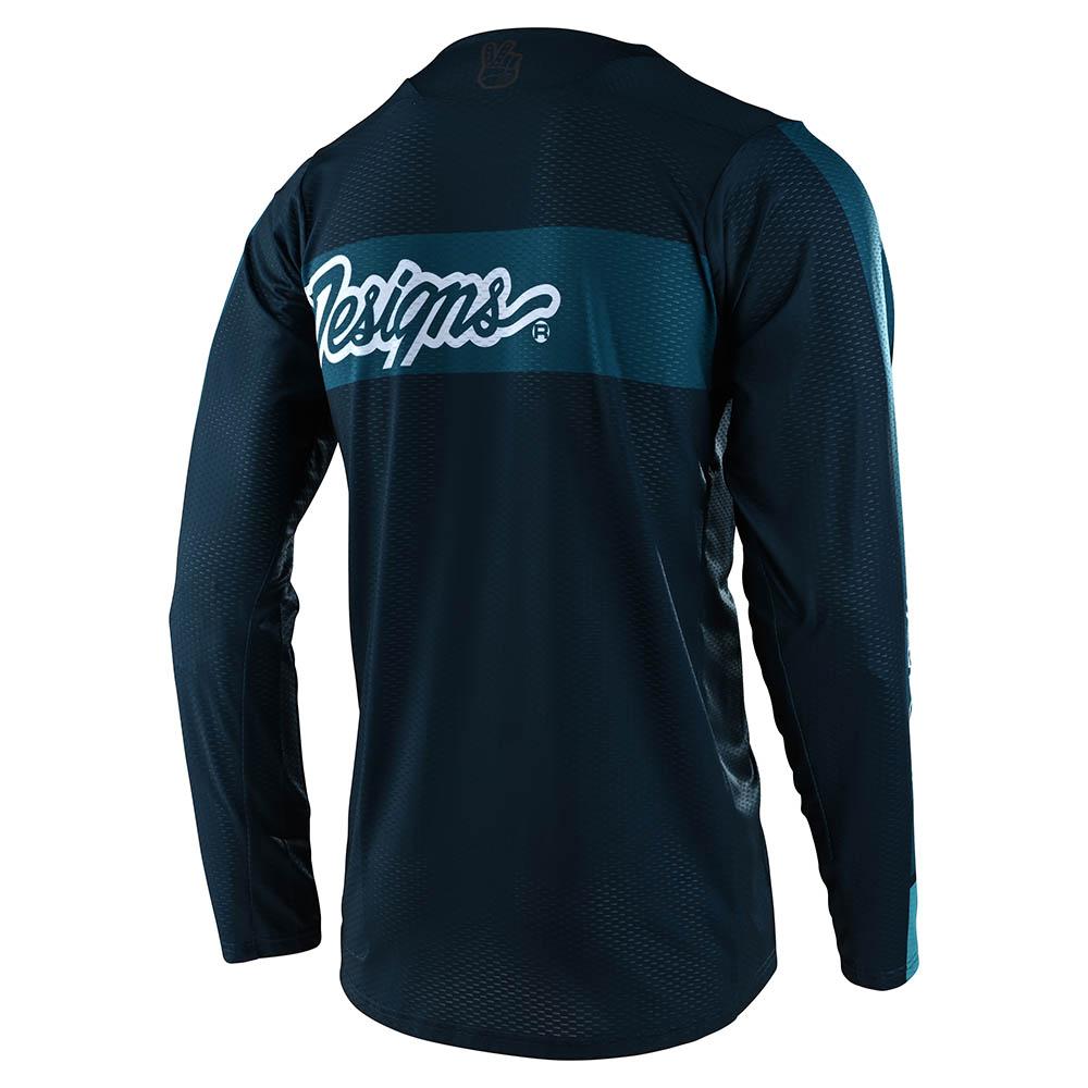 Polera de Bicicleta Skyline Air Ls Vox Azul Marino Troy Lee Designs - Rideshop