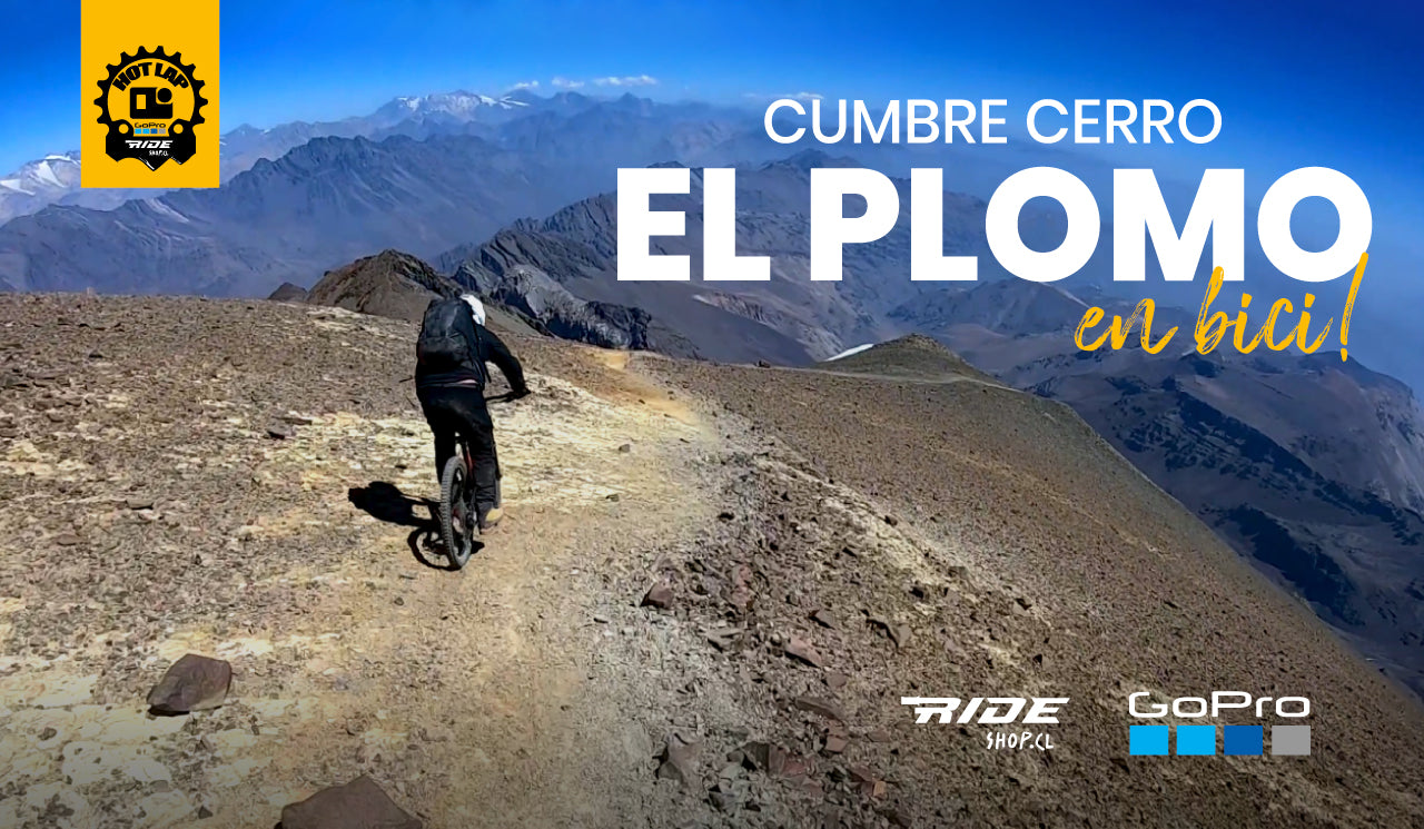 Bajando Cerro "El Plomo" en Bicicleta - Hot Lap Rideshop.cl & GoPro - Rider: Diego Marin - Rideshop