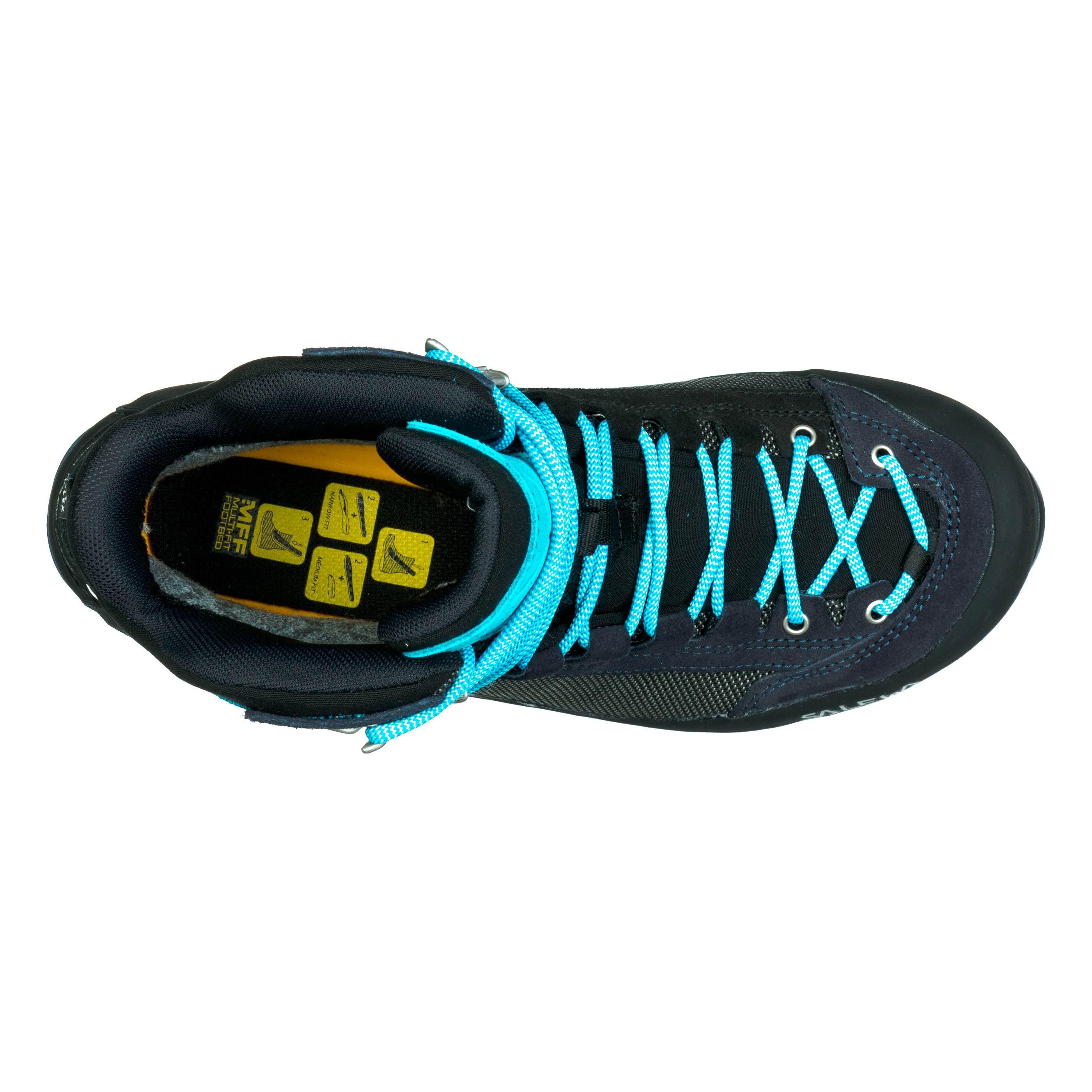Bota de Montaña Mujer Crow GTX Salewa Premium Navy/Ethernal Blue