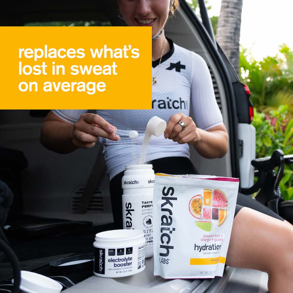 Skratch Labs Hydration Sport Drink Mix Maracuyá, Naranja y Guayaba – Bolsa 1320 g (60 porciones) - imagen 3