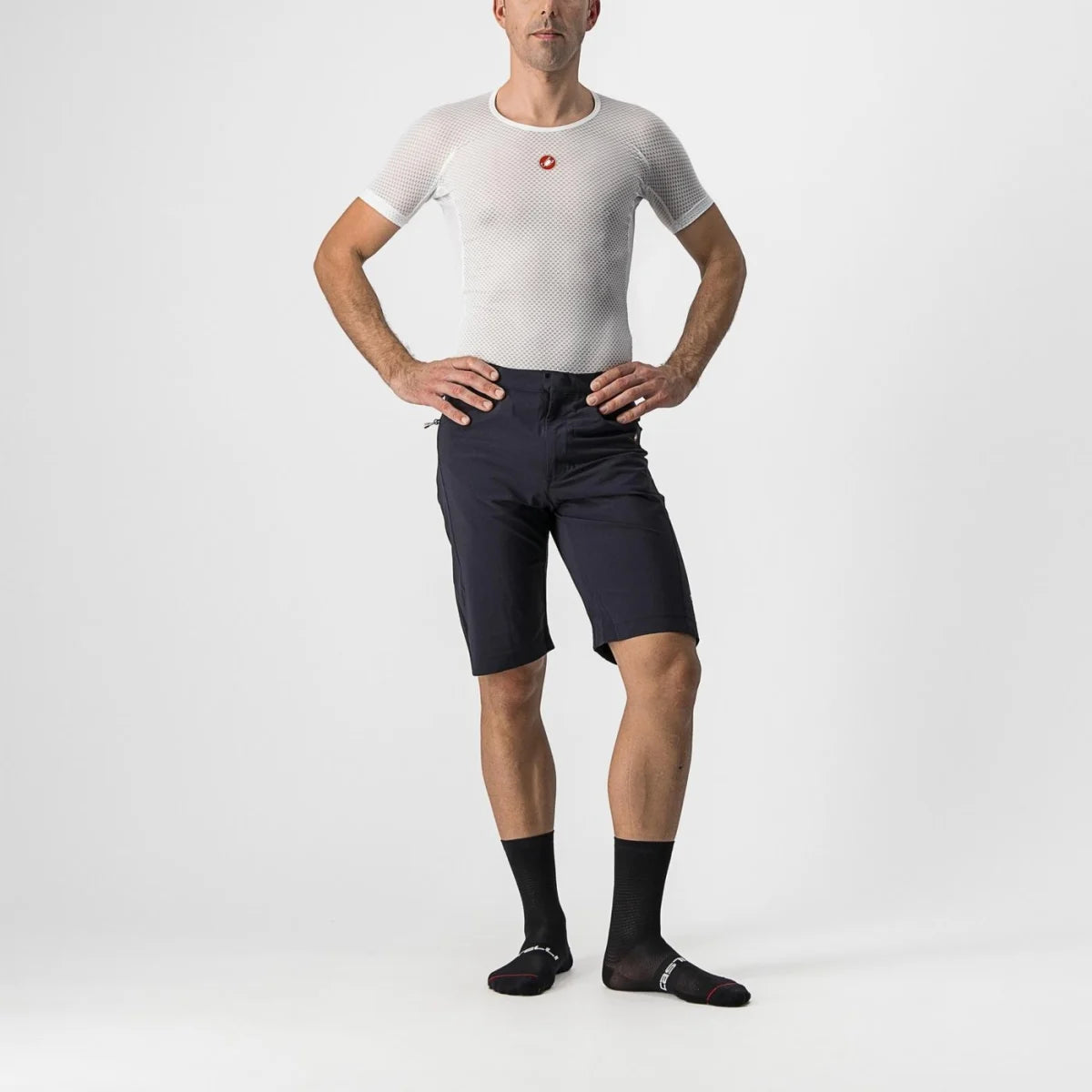 Short Castelli Unlimited Baggy Negro