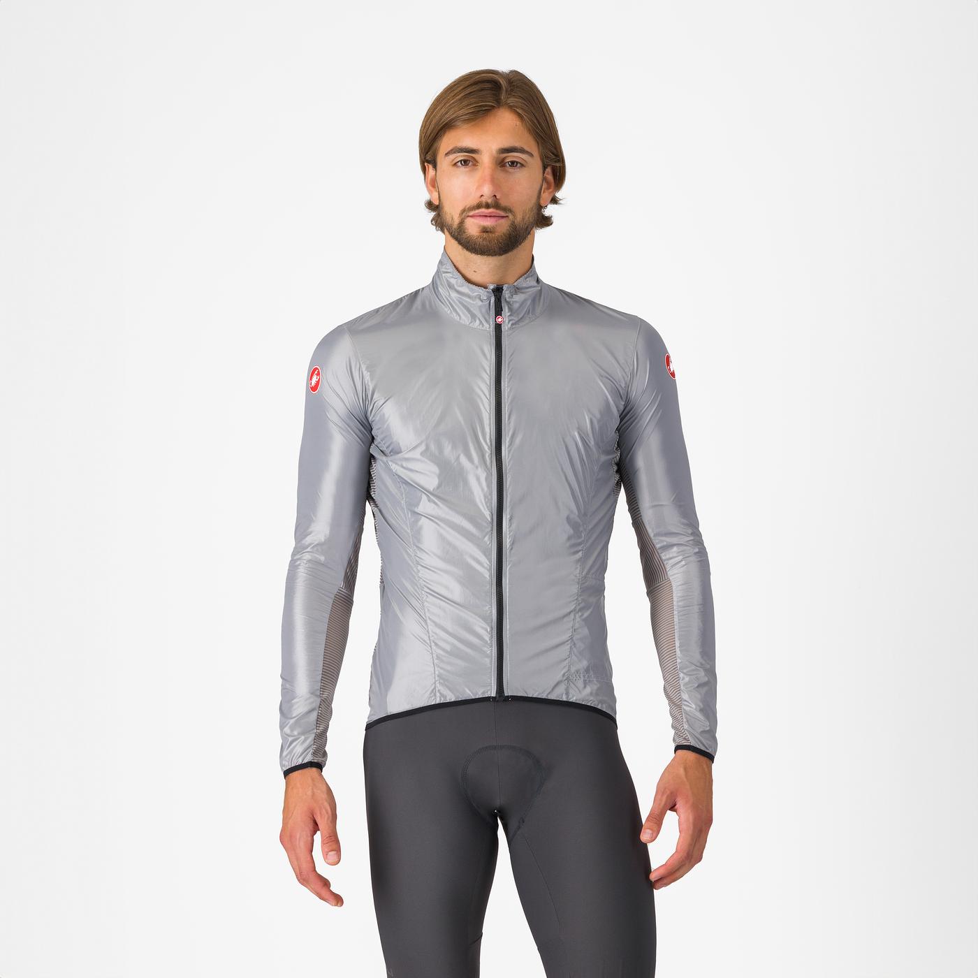 Cortaviento Castelli Aria Silver Gray