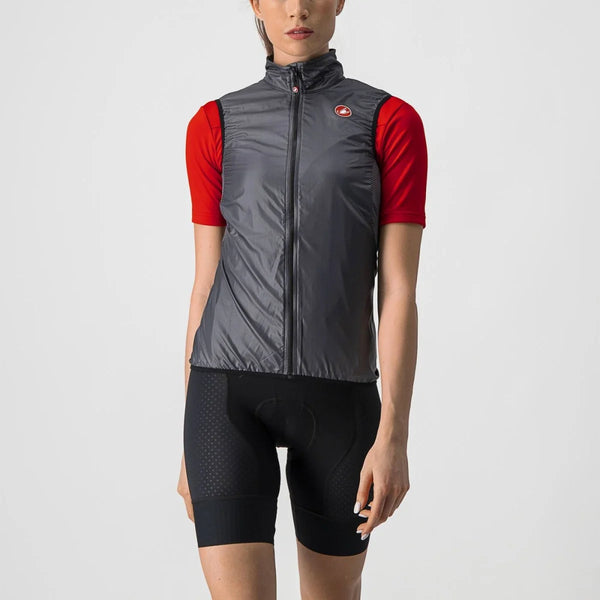 Cortaviento Sin Mangas Castelli Aria W | Gris - Rideshop