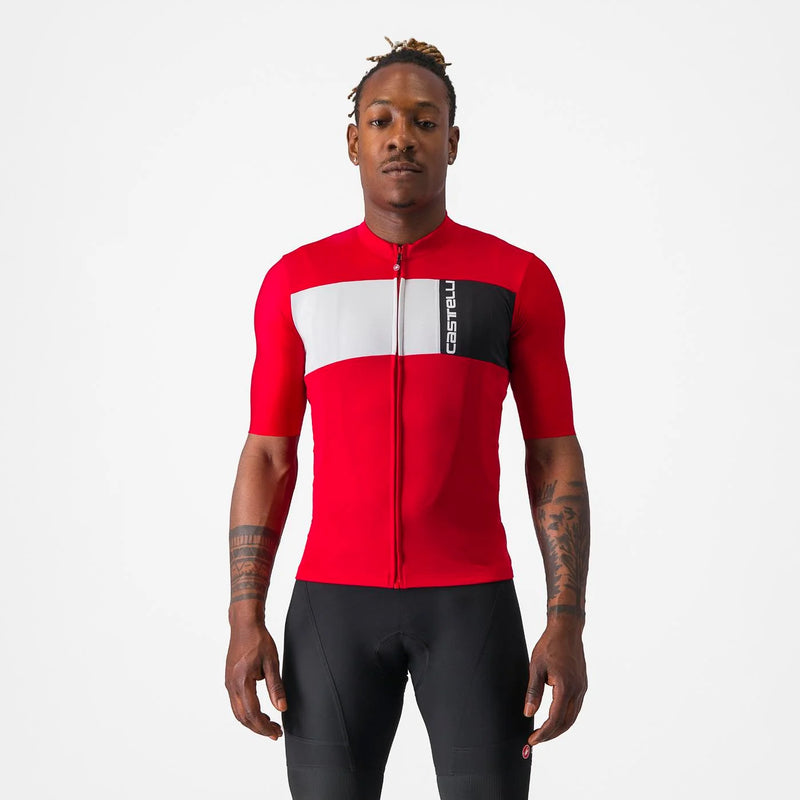 Jersey Castelli Prologo 7 | Rojo - Rideshop