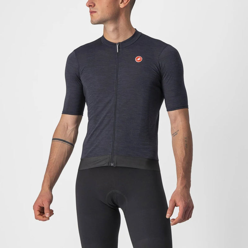 Castelli Jersey Essenza | Negro - Rideshop