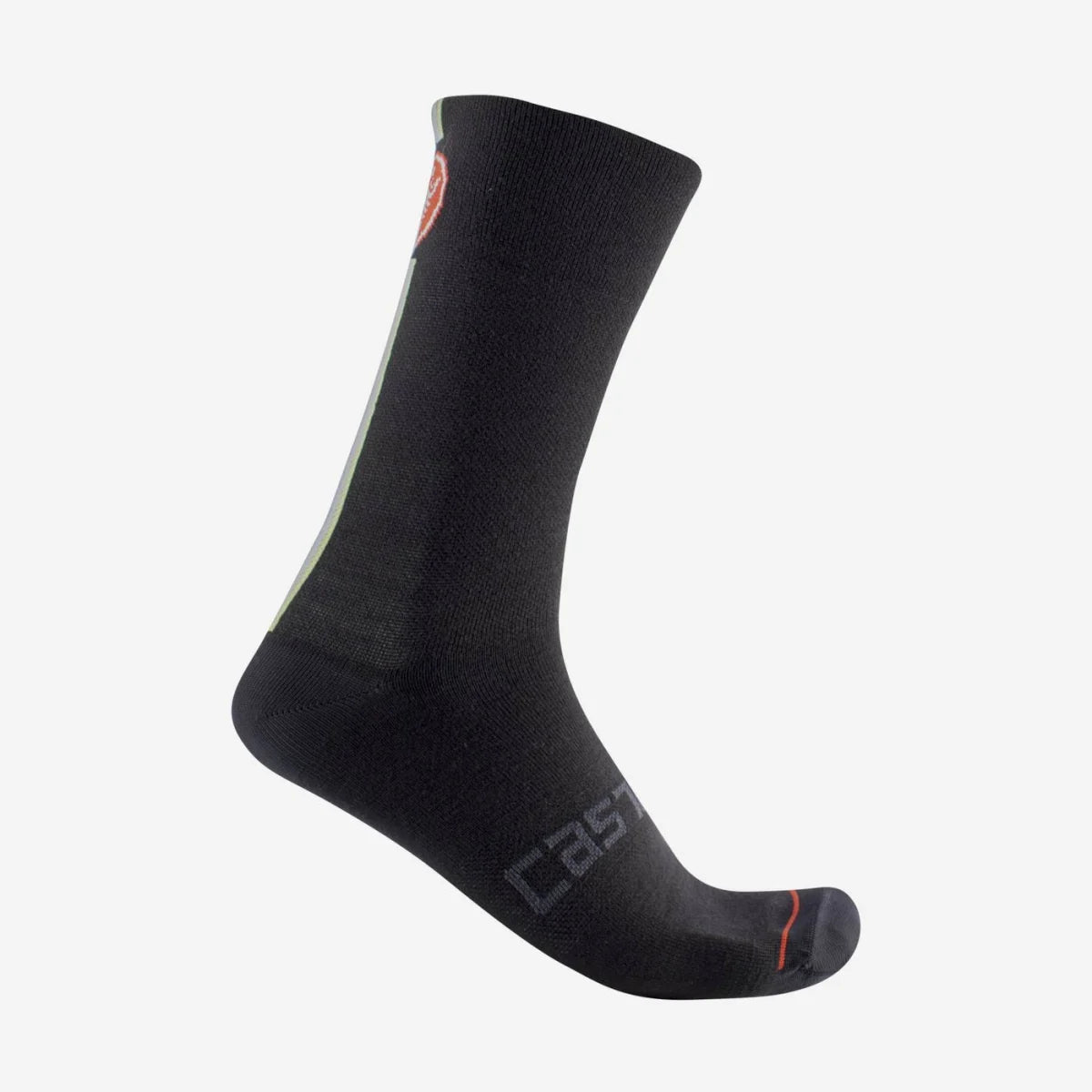 Calcetines Castelli Racing Stripe 18 Negro