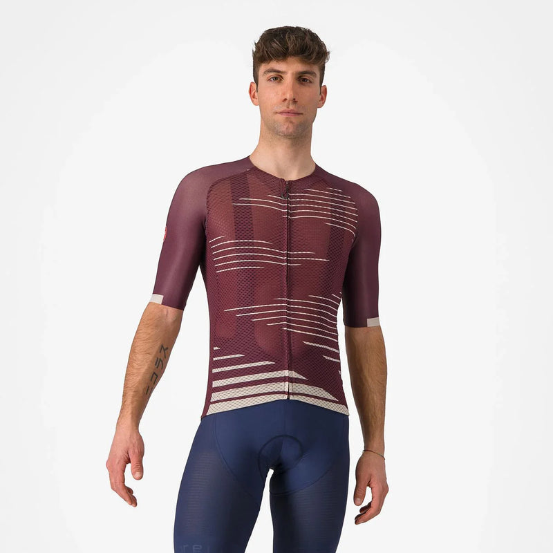 Castelli Climbers 4.0 Jersey | Red Wine - Rideshop