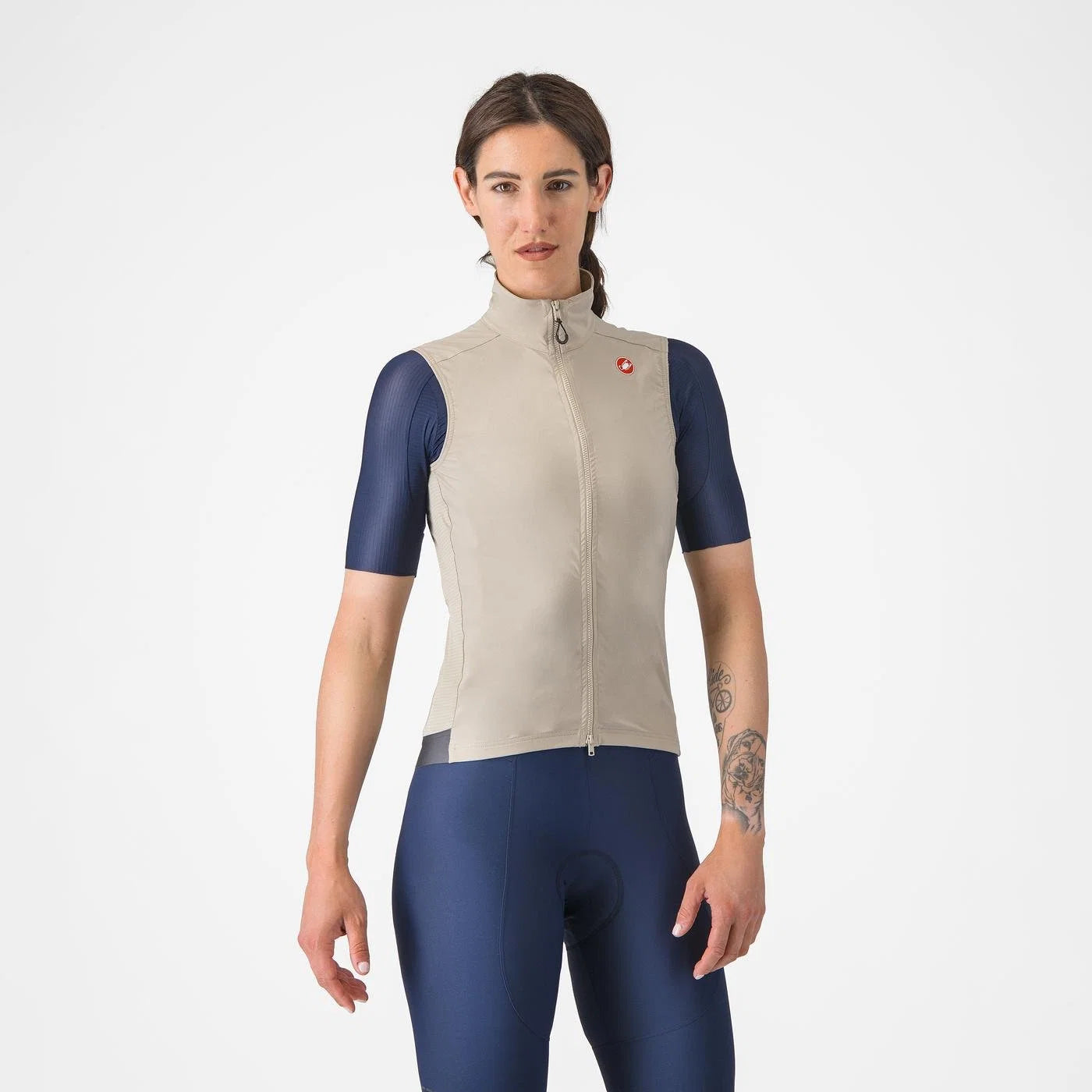 Vest Mujer Castelli Espresso Clay Dark Gray