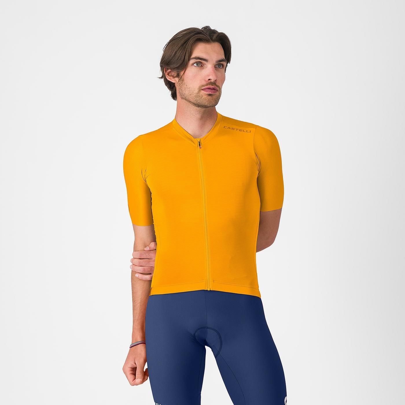 Jersey Castelli Espresso 2 Orange