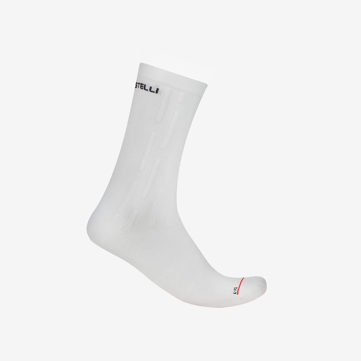 Calcetines Castelli Aerorace Pro 20 White
