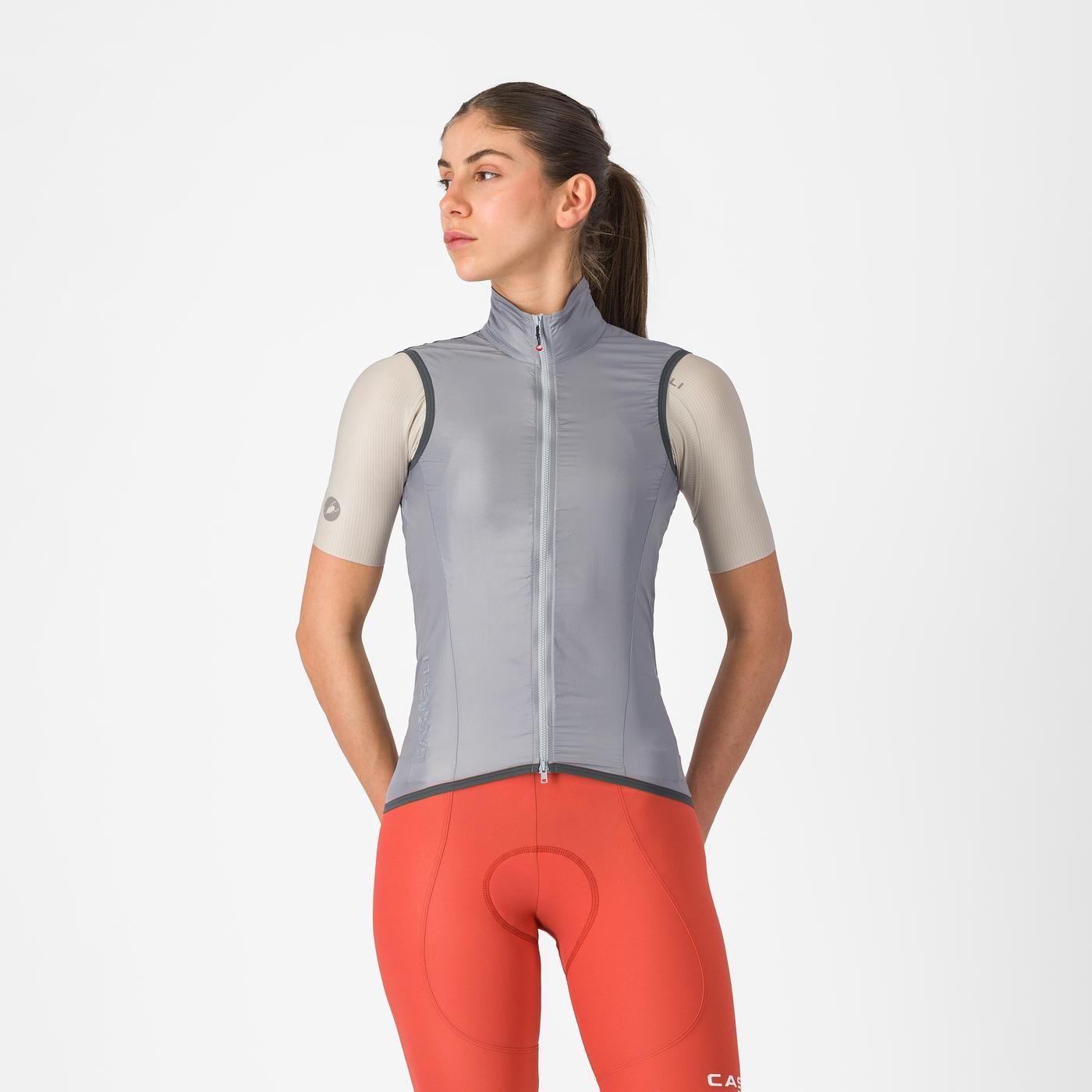Vest Mujer Castelli Aria 2 Silver Gray