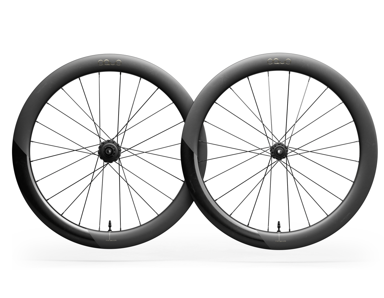 Rueda Ruta Oquo RP57 Shimano HG Negra Par
