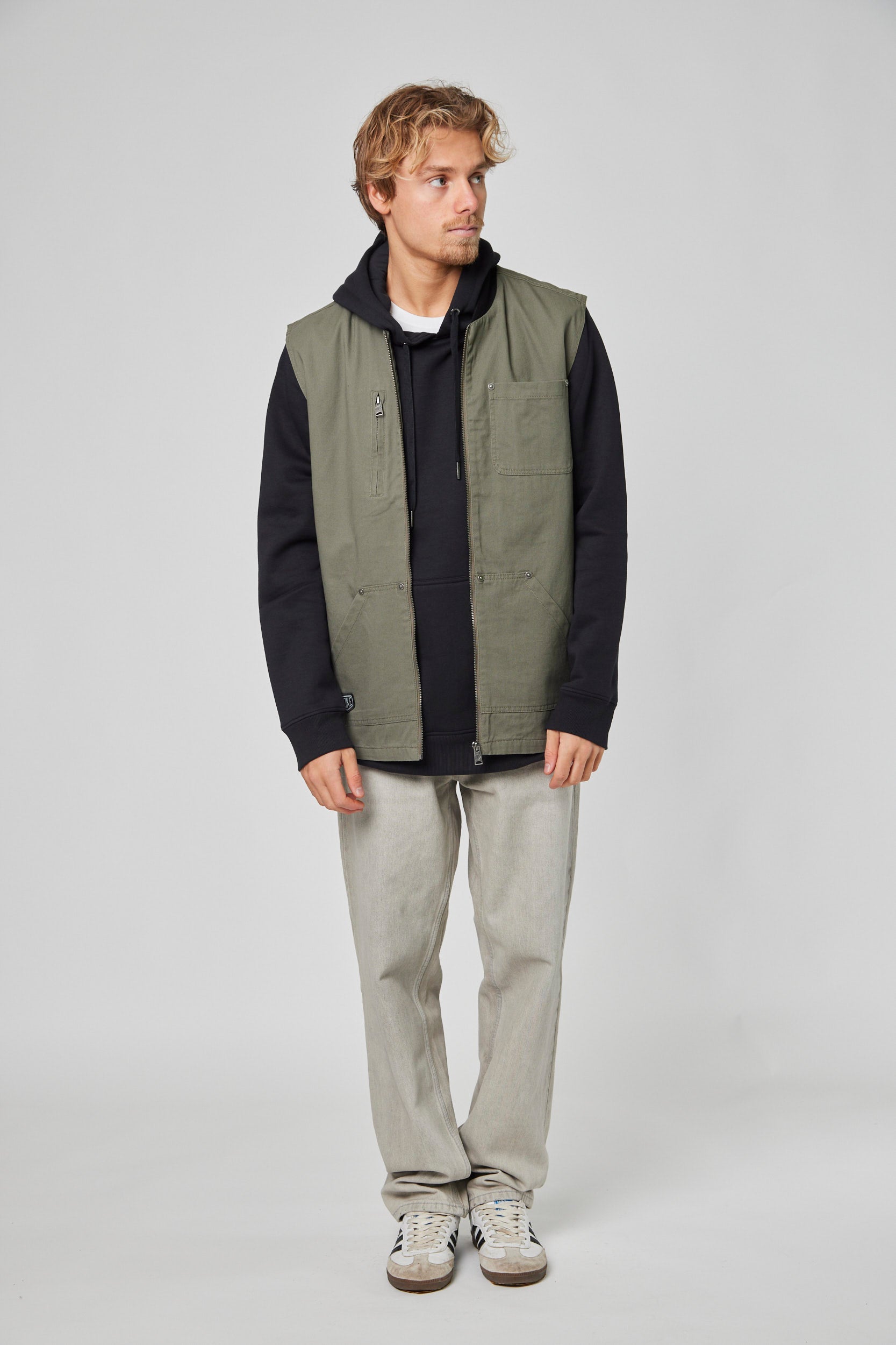 Chaqueta Verde Hombre Roadie