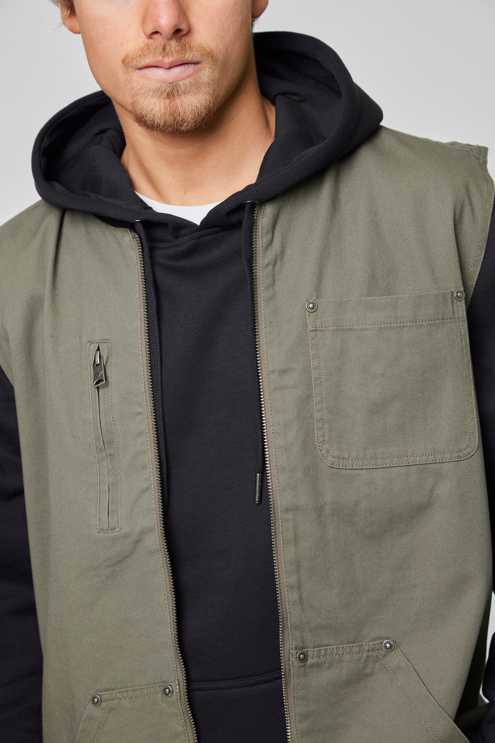 Chaqueta Verde Hombre Roadie