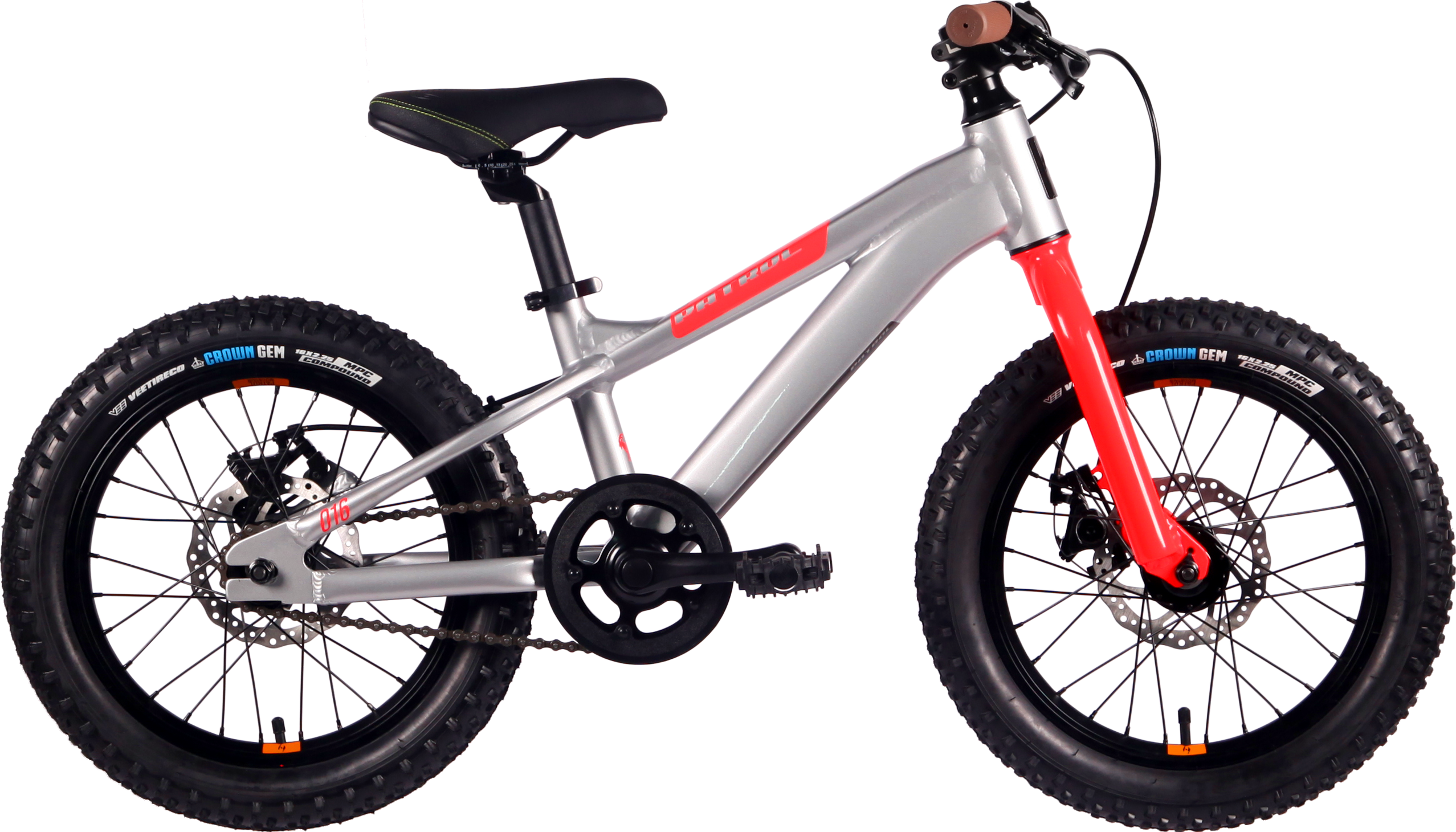 Bicicleta de niño Patrol Kids Aro 16" - YELLOW/SILVER