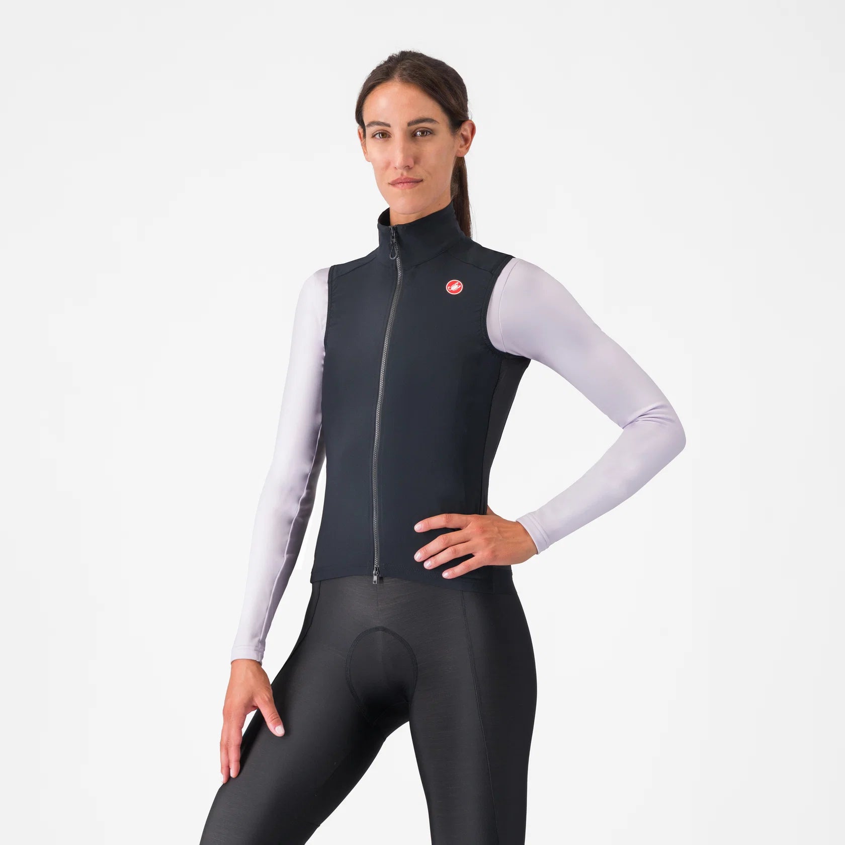 Vest Mujer Castelli Espresso Light Black