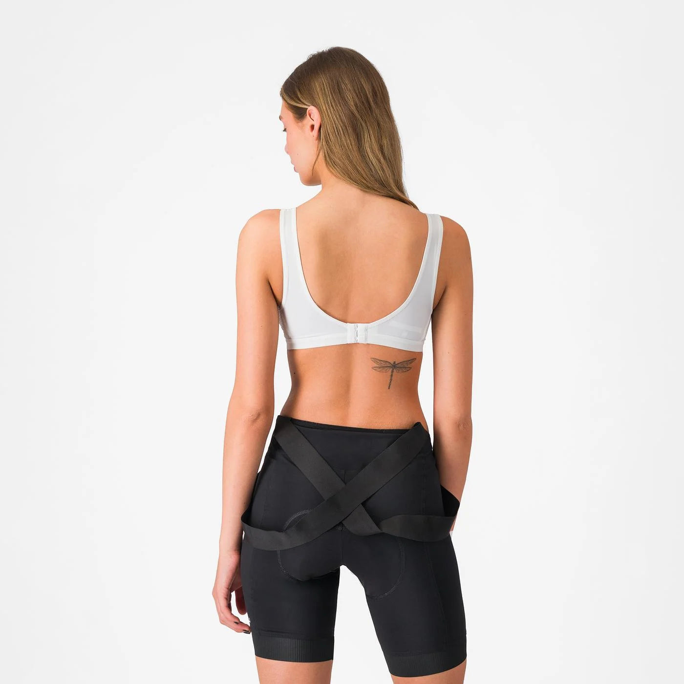 Peto Ciclismo Castelli Rosso Corsa Blanco