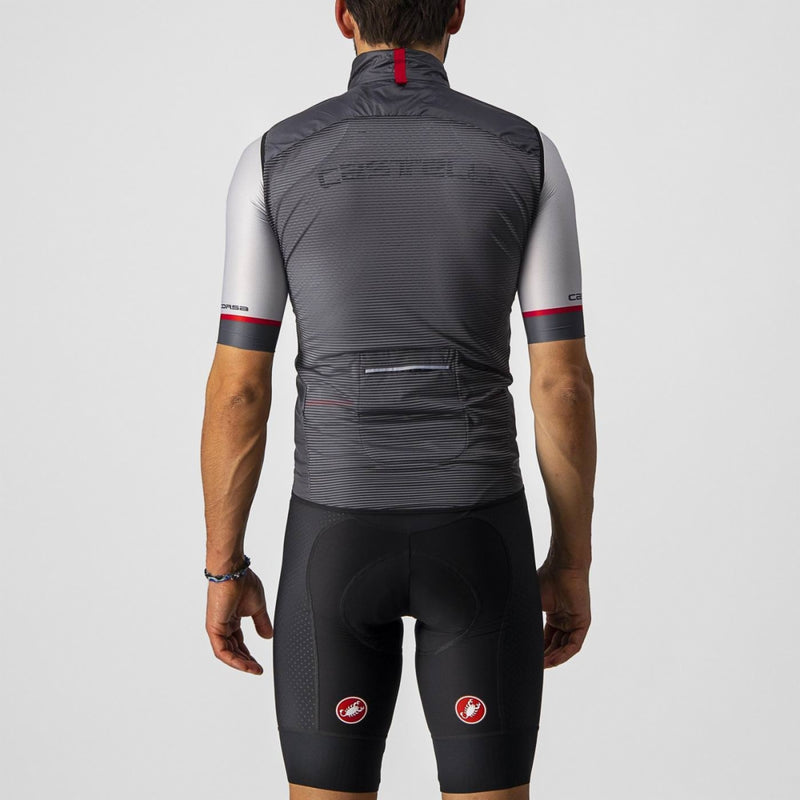 Cortaviento Sin Mangas Castelli Aria | Gris - Rideshop