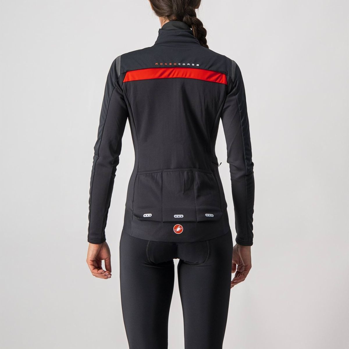 Chaqueta Castelli Alpha RoS 2 Mujer Negro